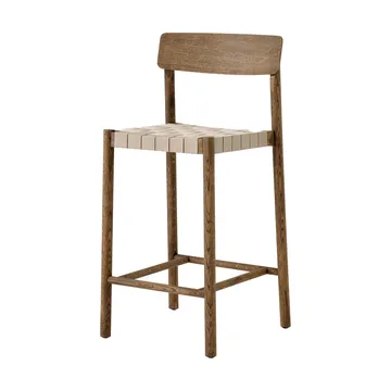 Betty TK12 Counter Chair 65 cm - Natural linen-smoked oiled oak - &Tradition