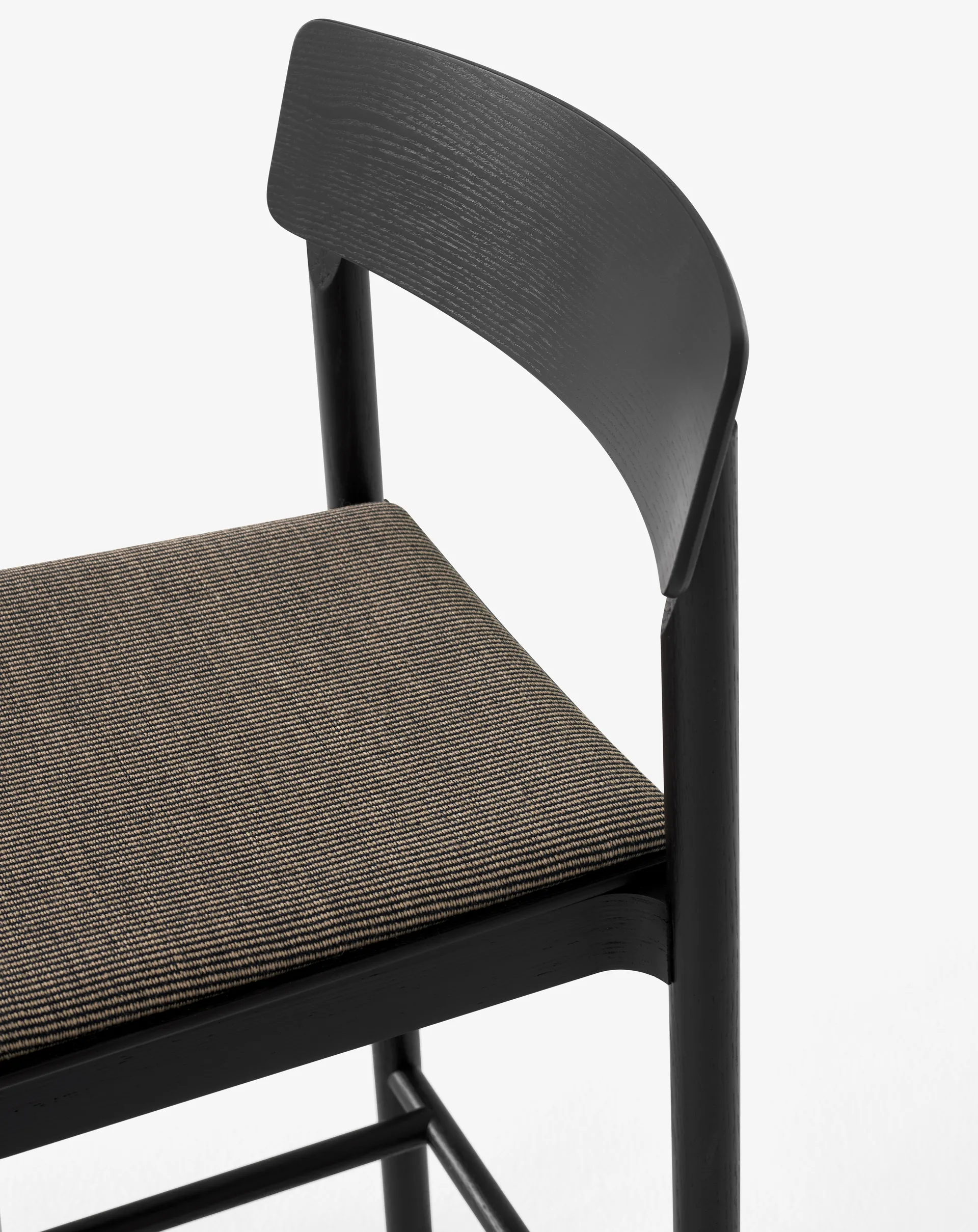 Betty TK14 Counter Chair 65 cm, Fuse 0351-black laquered ash &Tradition