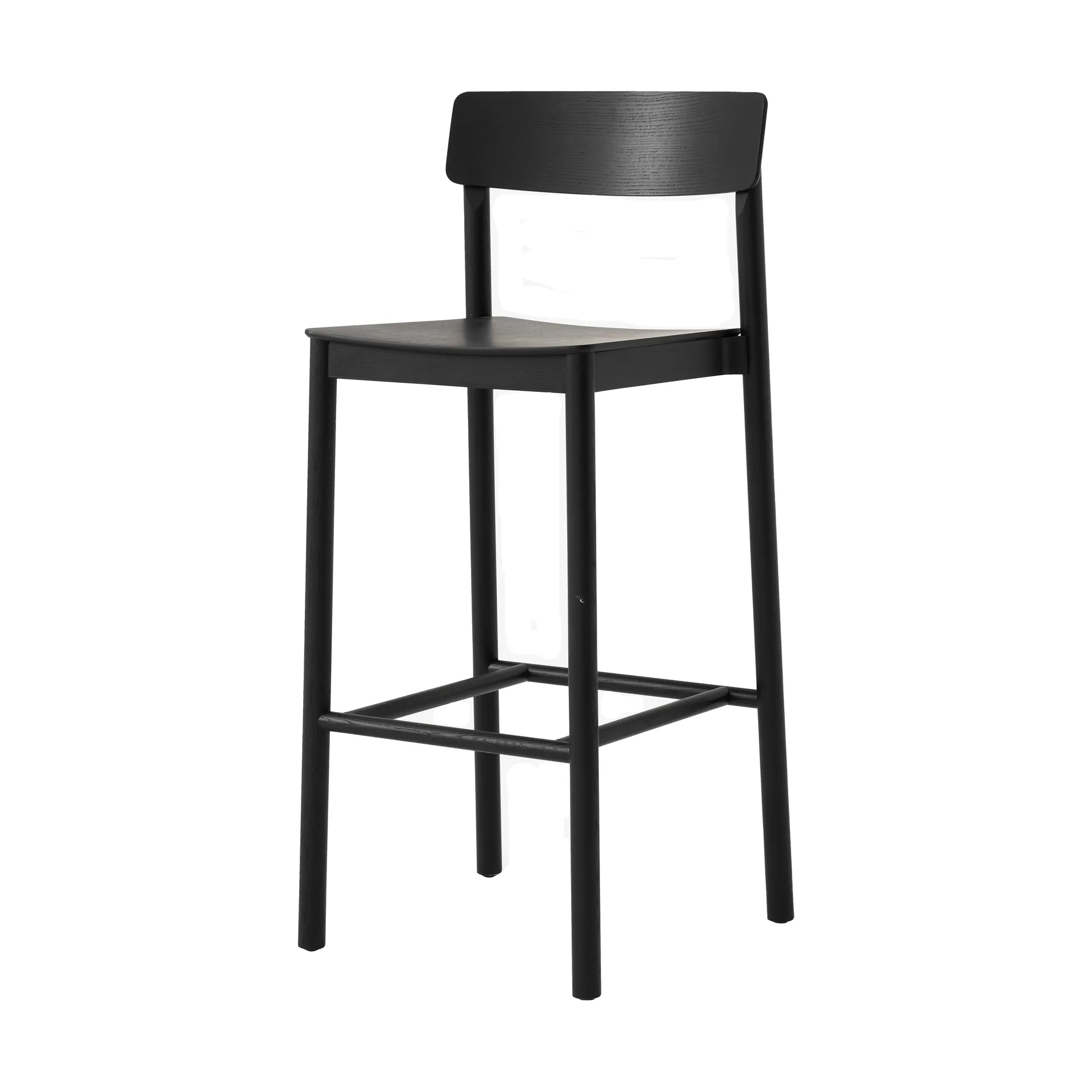 Betty TK16 Bar Chair 75 cm, Black lacquered ash &Tradition