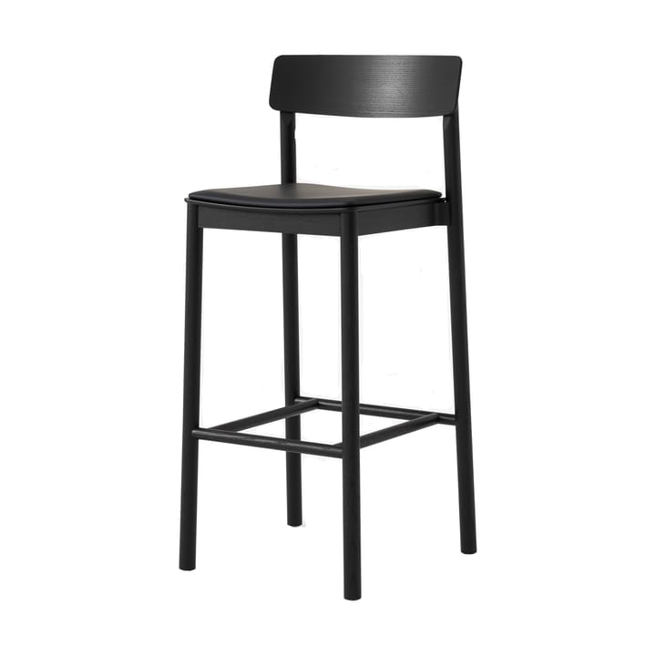 Betty TK17 Bar Chair 75 cm - Noble leather black-black laquered ash - &Tradition
