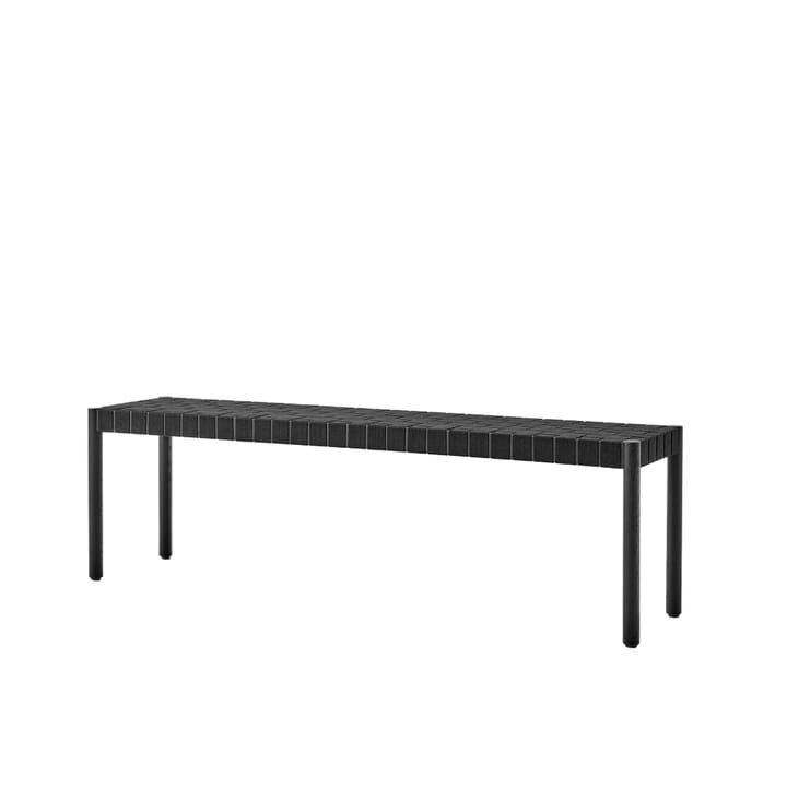 Betty TK5 bench - Black. black flätad linnebandsseat - &Tradition
