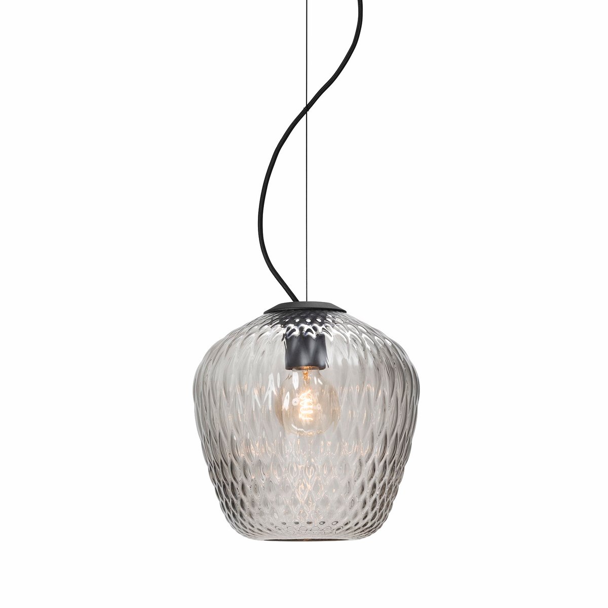 &Tradition Blown pendant silver | Scandinavian Design | Pendant lamps | Grey