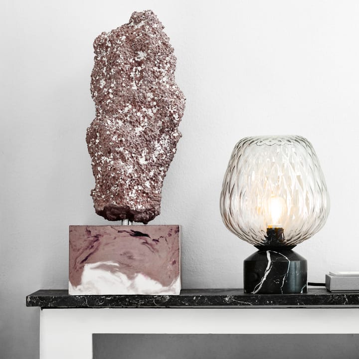 Blown table lamp SW6 - Black marble - &Tradition
