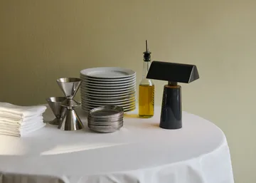 Caret MF1 portable table lamp - Anthracite - &Tradition