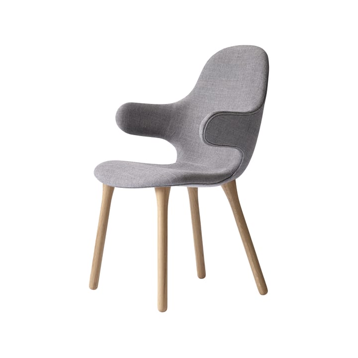 Catch JH1 chair - Sunniva 242 grey-white-oiled oak - &Tradition