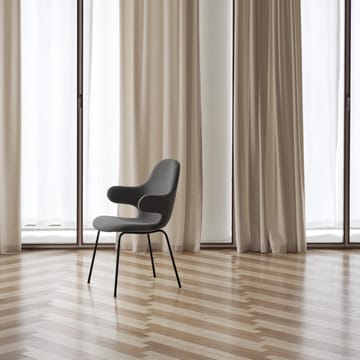 Catch JH15 chair - Divina 584 red-black lacquered steel - &Tradition