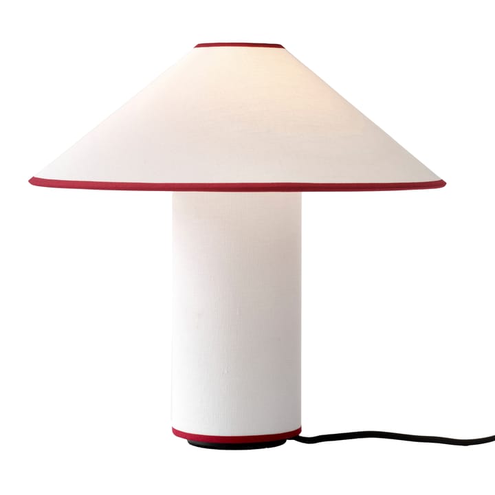 Colette ATD6 table lamp - white & merlot - &Tradition