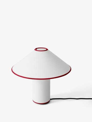 Colette ATD6 table lamp - white & merlot - &Tradition