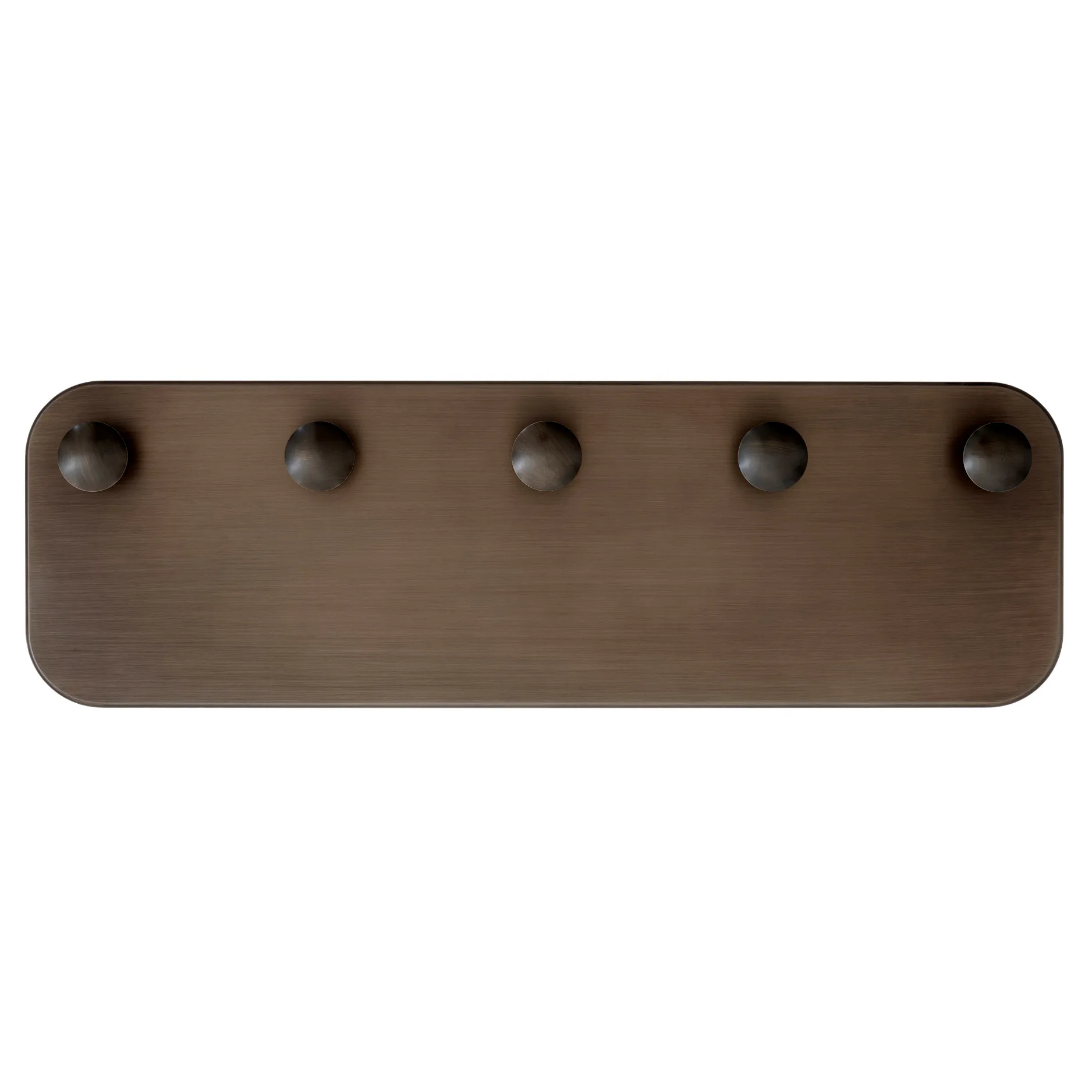 Collect coat rack SC47 54 cm, bronzed brass &Tradition