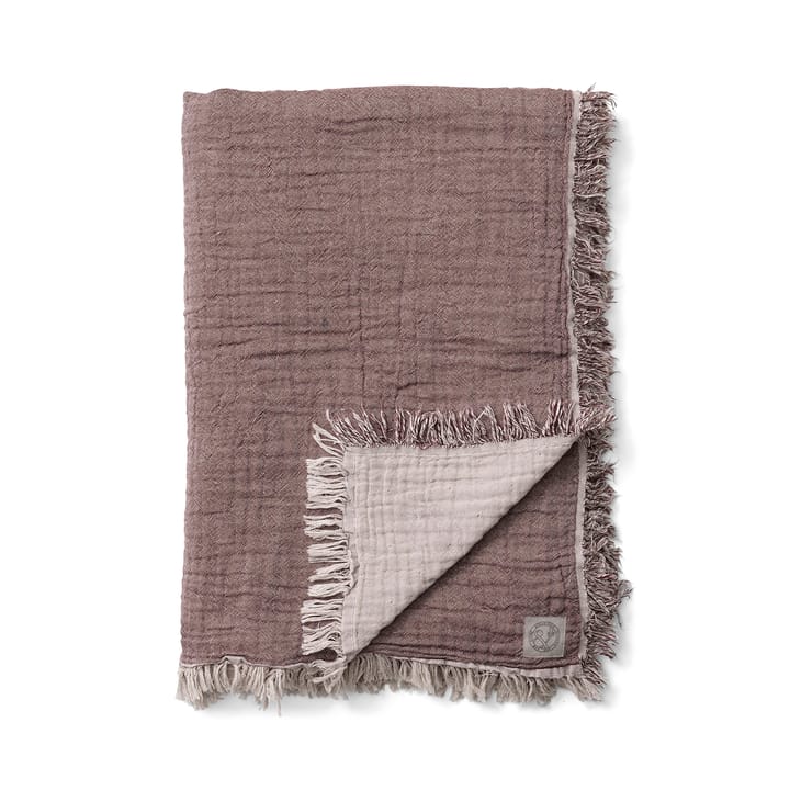 Collect cotton throw SC32 140x210 cm - cloud & burgundy (beige-red) - &Tradition