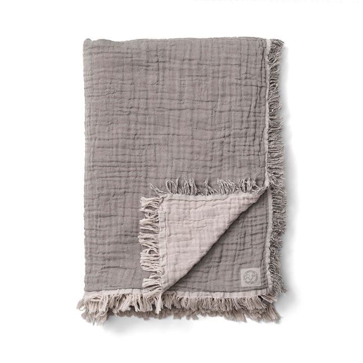 Collect cotton throw SC32 140x210 cm - cloud & slate (beige-grey) - &Tradition