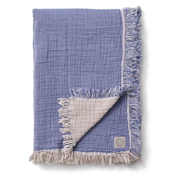 Collect cotton throw SC33 260x260 cm - cloud & blue (beige-blue) - &Tradition