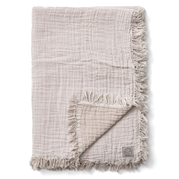 Collect cotton throw SC33 260x260 cm - cloud & milk (beige-white) - &Tradition