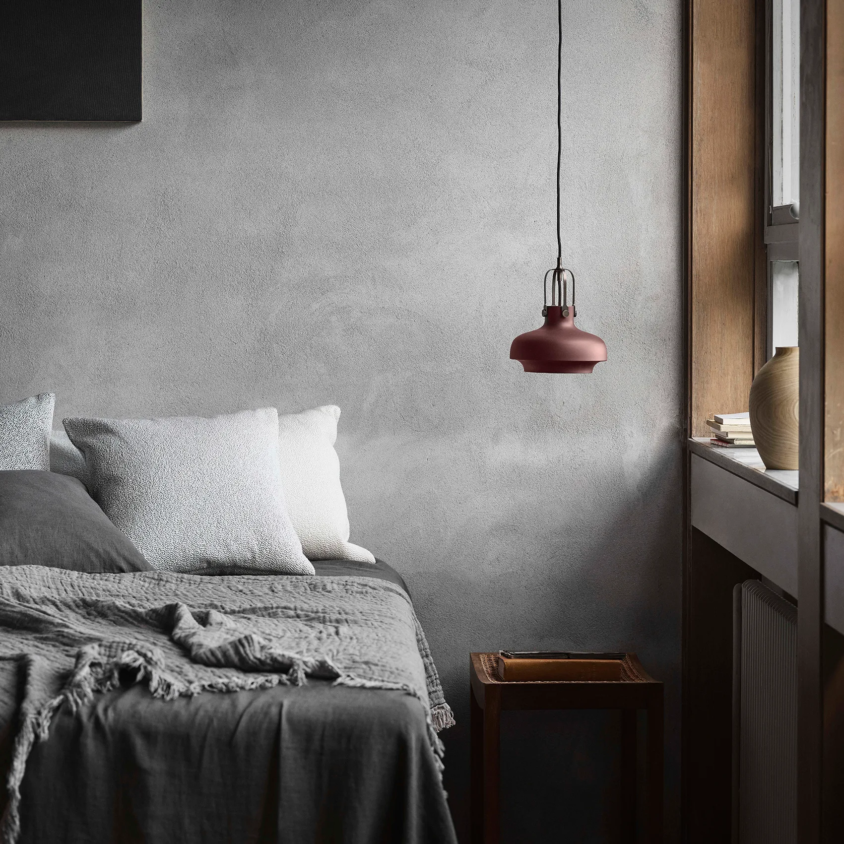 Collect cushion SC27 Linen 30x50 cm, slate (dark grey) &Tradition