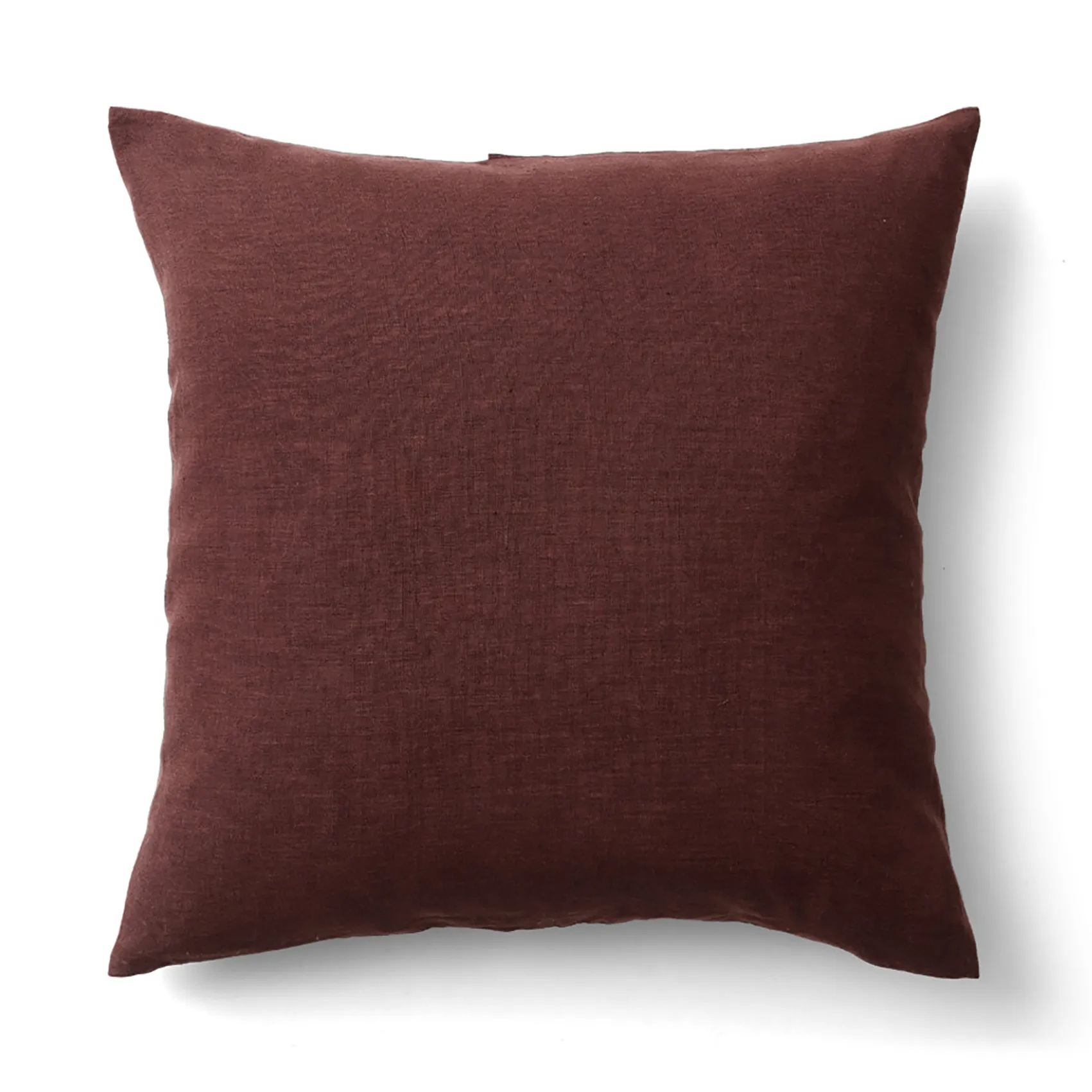 Collect cushion SC28 Linen 50x50 cm, burgundy (red) &Tradition