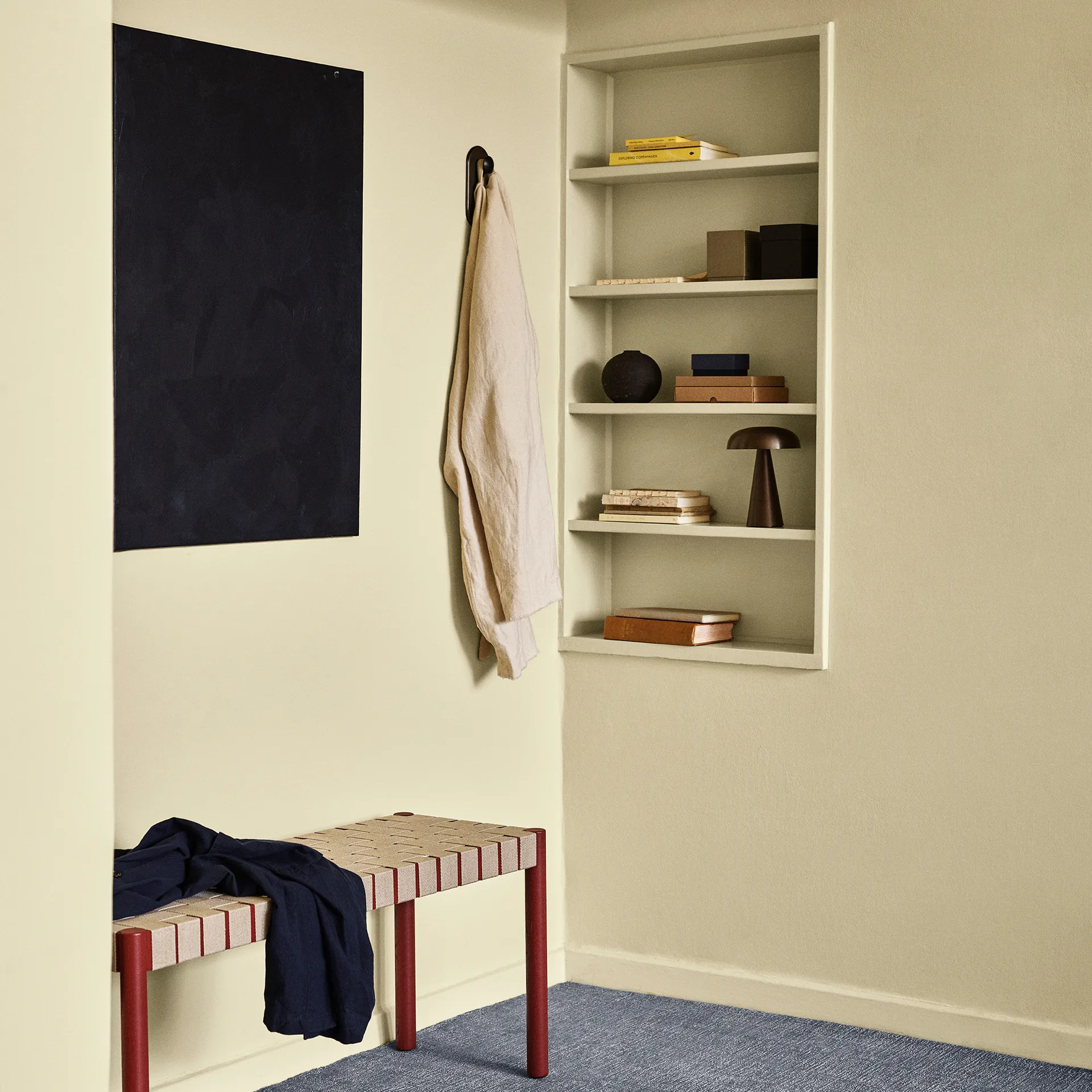 Collect hook SC46, bronzed brass &Tradition