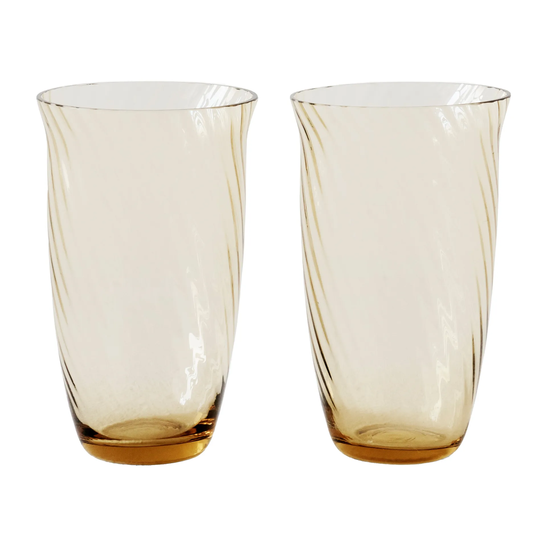 Collect SC60 water glass 2-pack, Amber &Tradition