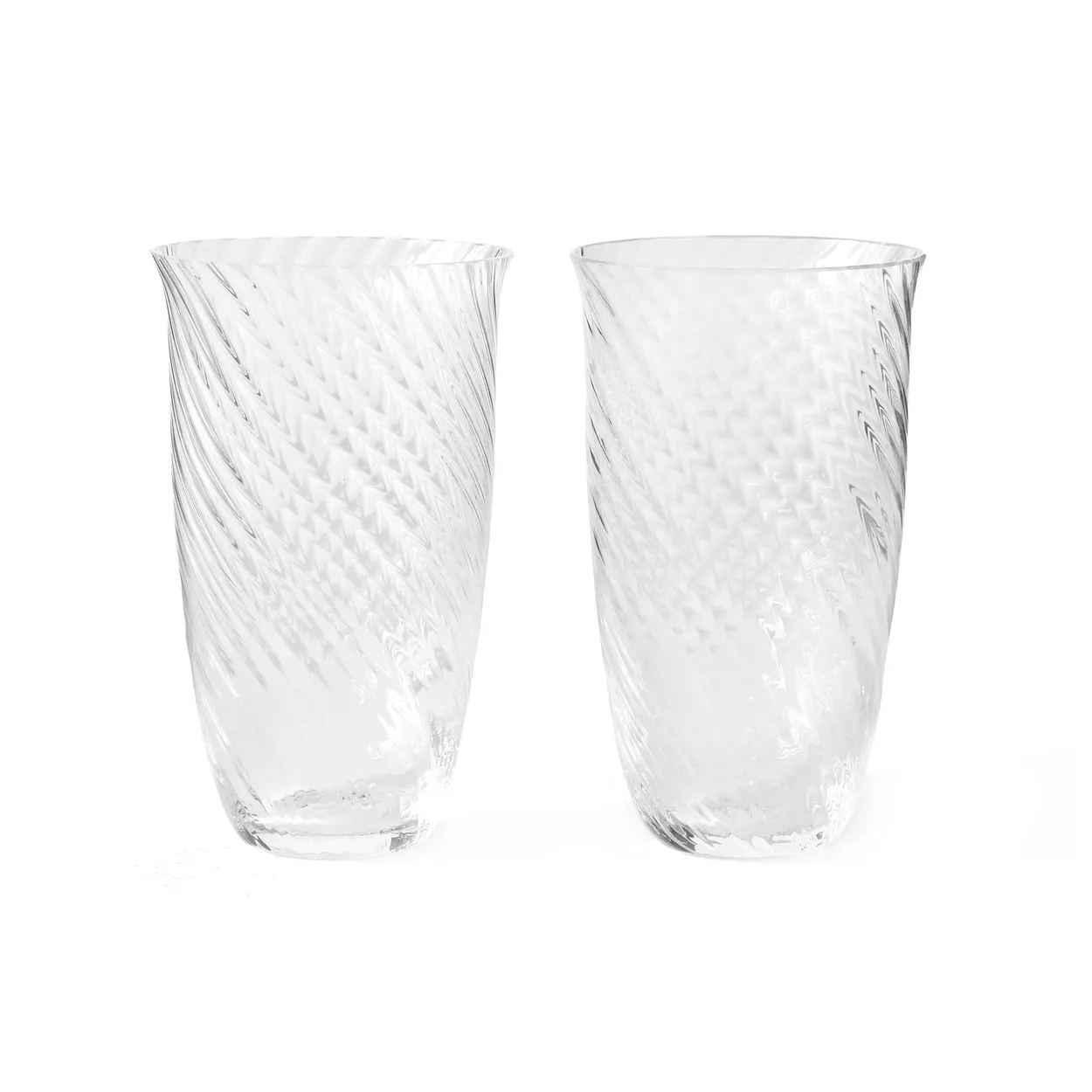 &Tradition Collect SC60 water glass 2-pack Clear | Scandinavian Design | Drinking glasses & tumblers | Transparent