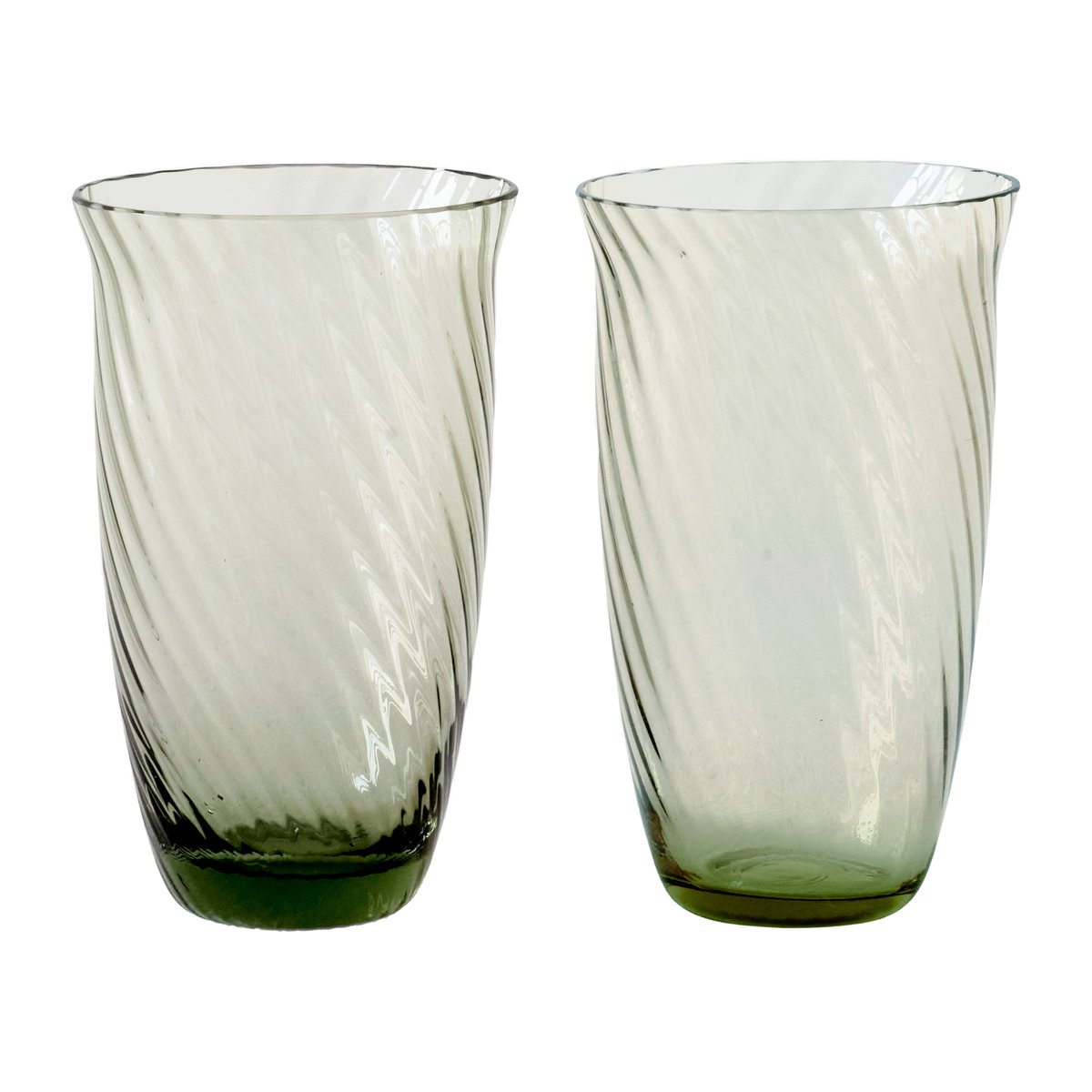 &Tradition Collect SC60 water glass 2-pack Moss | Scandinavian Design | Drinking glasses & tumblers | Green