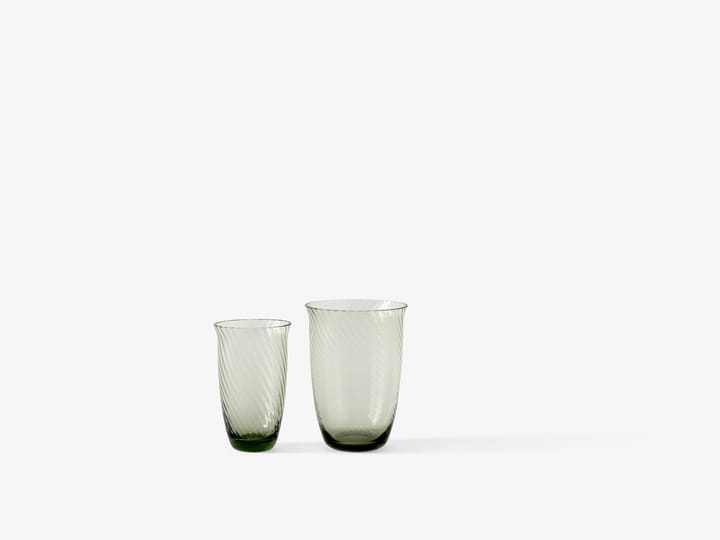 Collect SC60 water glass 2-pack - Moss - &Tradition