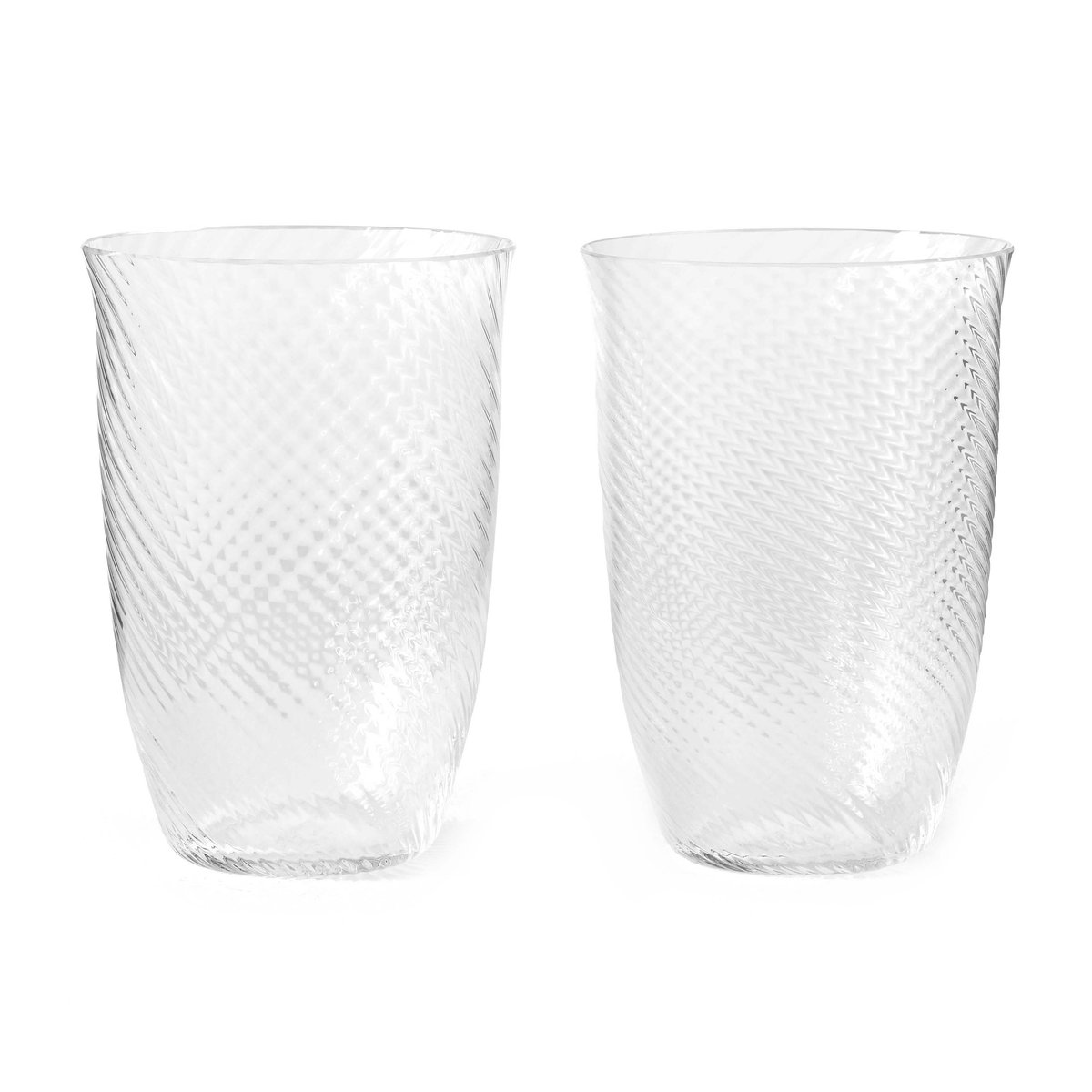 &Tradition Collect SC61 water glass 2-pack Clear | Scandinavian Design | Drinking glasses & tumblers | Transparent