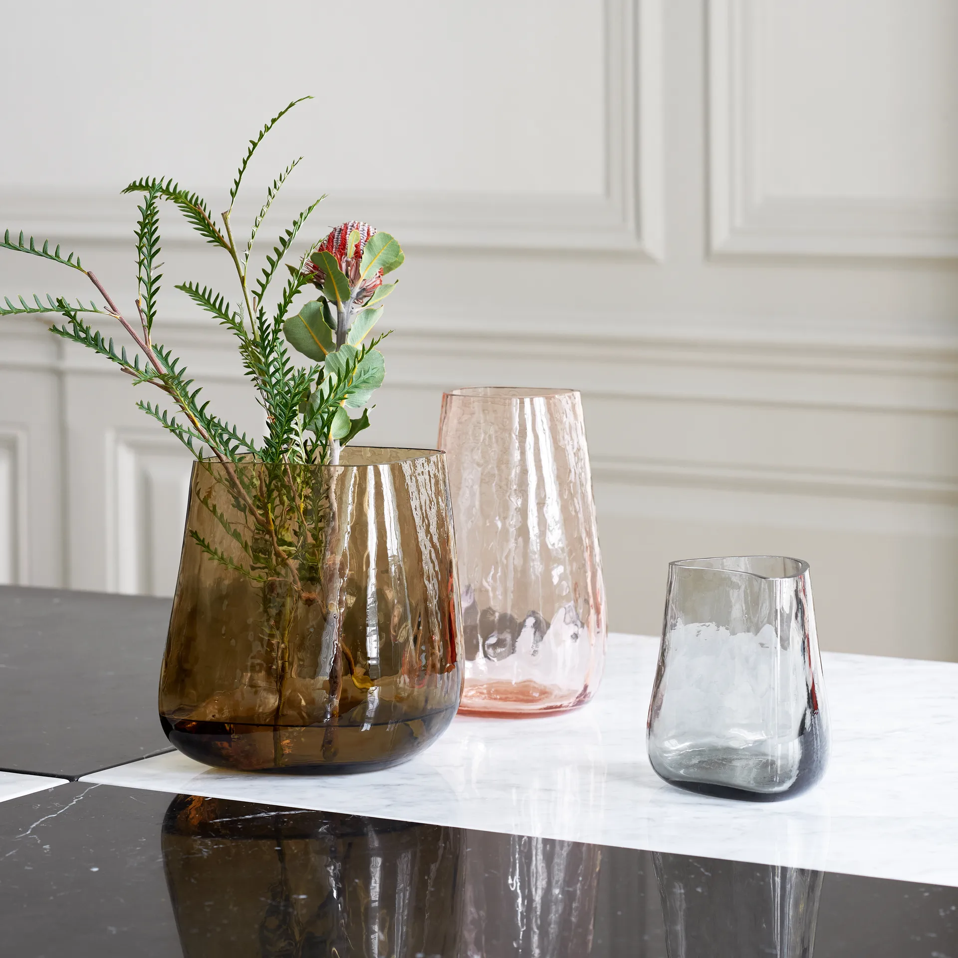 Collect SC67 vase glass 23 cm, Forest &Tradition