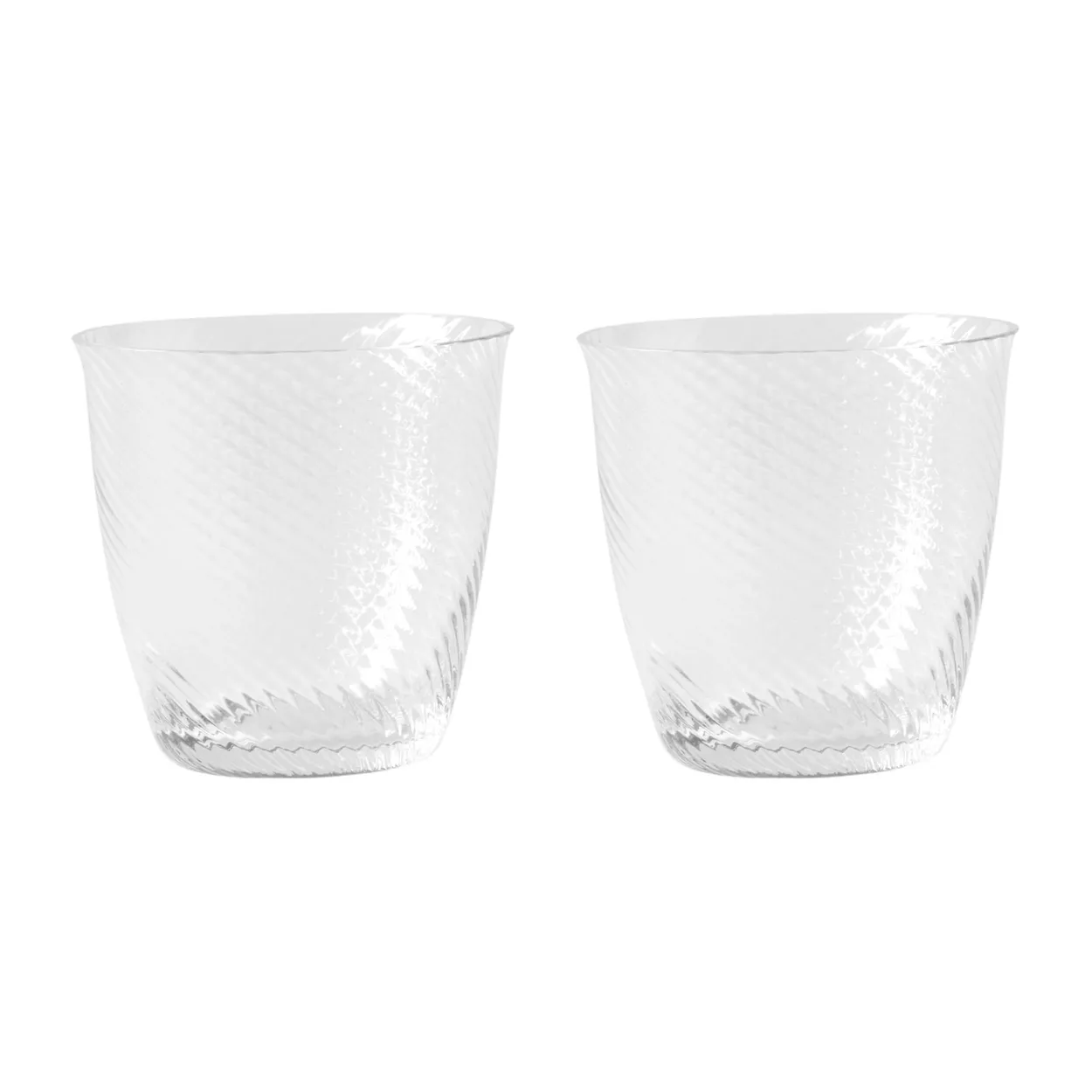 &Tradition Collect SC78 water glass 2 pack Clear | Scandinavian Design | Drinking glasses & tumblers | Transparent