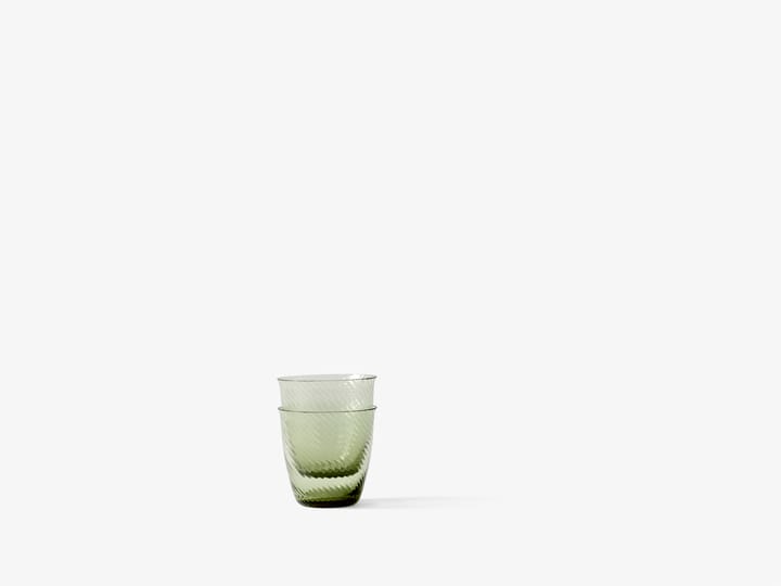 Collect SC78 water glass 2 pack - Moss - &Tradition