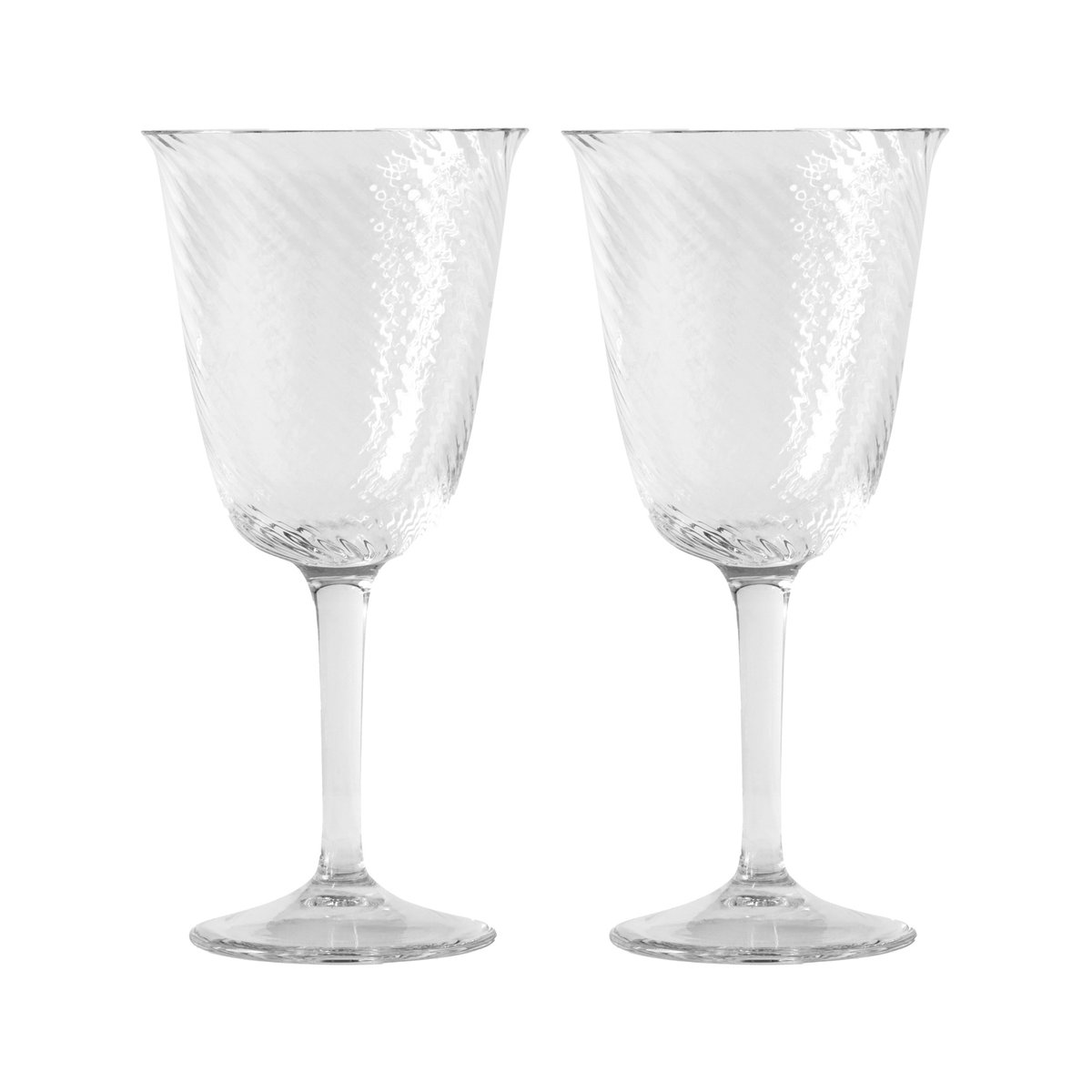 &Tradition Collect SC80 wine glass 2 pack Clear | Scandinavian Design | Wine glasses | Transparent