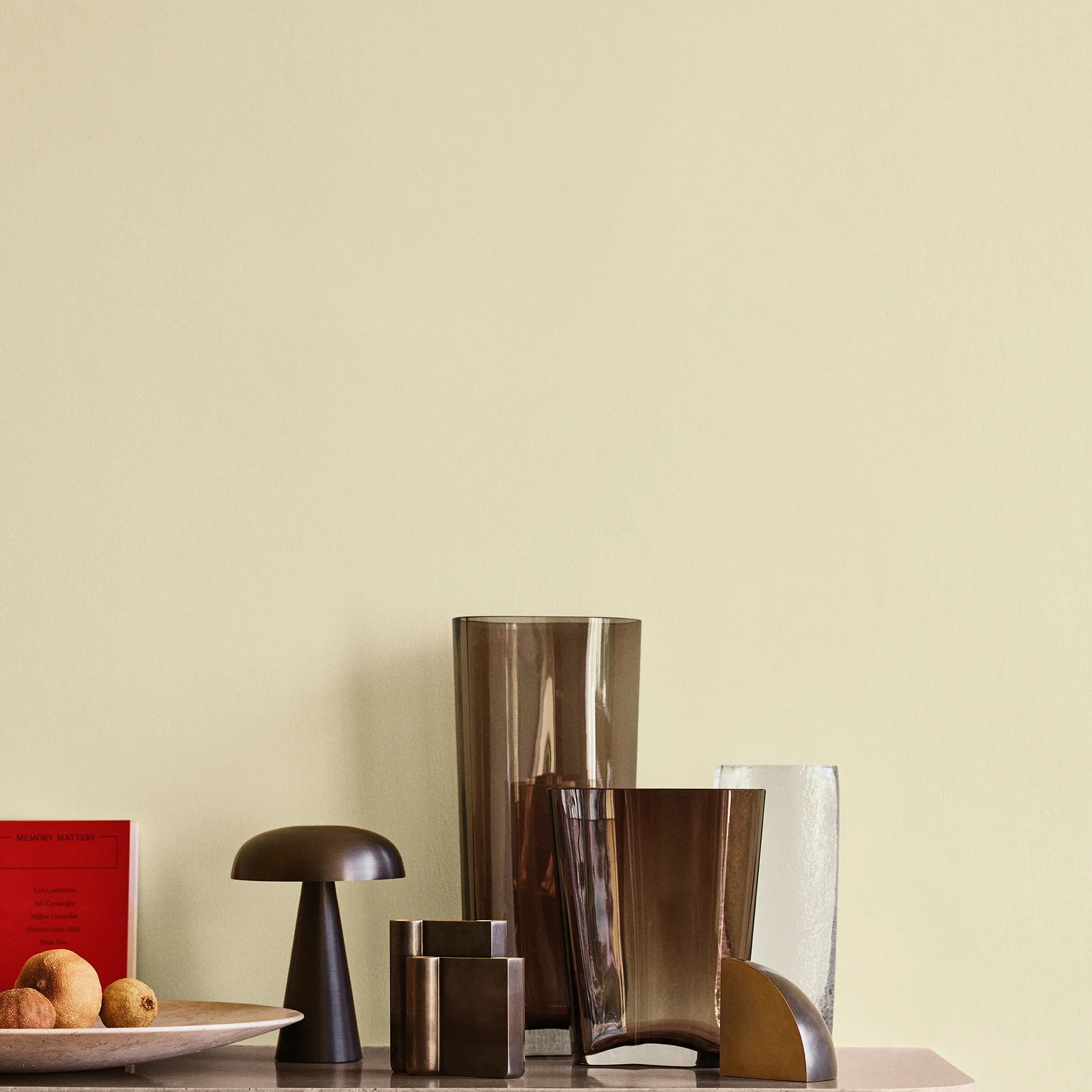 Collect vase SC36 40 cm, caramel &Tradition