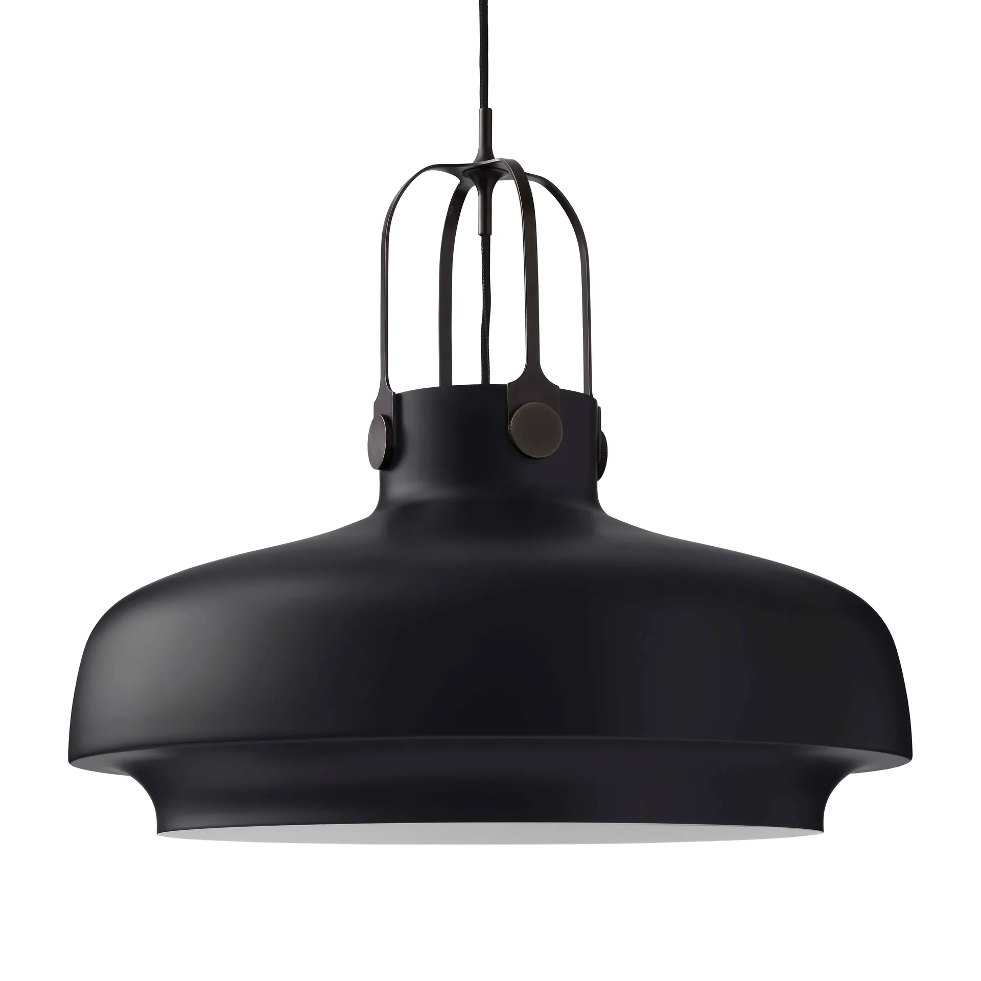 Copenhagen pendant SC8, matte black (black) &Tradition