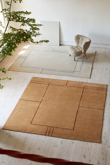 Cruise AP11 rug  240x240 cm - Bombay Golden Brown - &Tradition