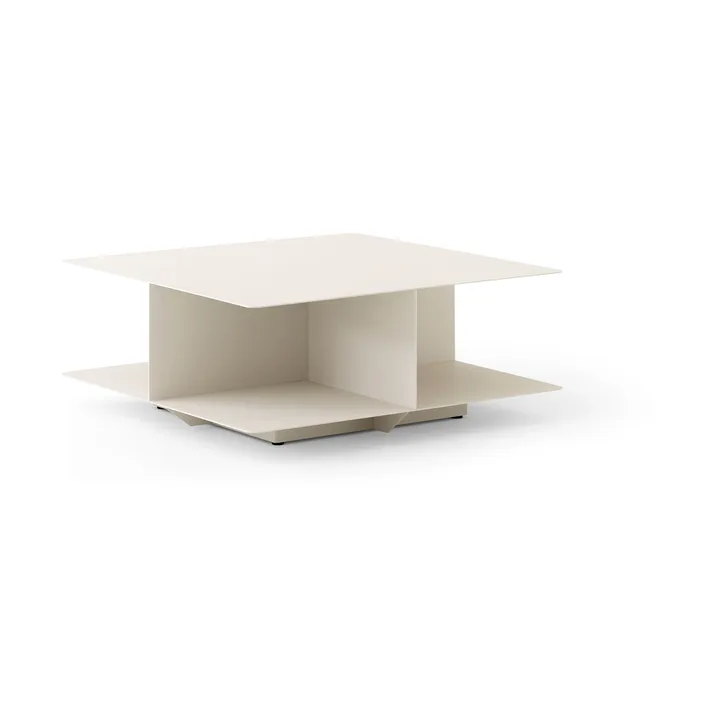 Develius EV3 coffee table - Steel ivory, Ø89x40 cm - &Tradition