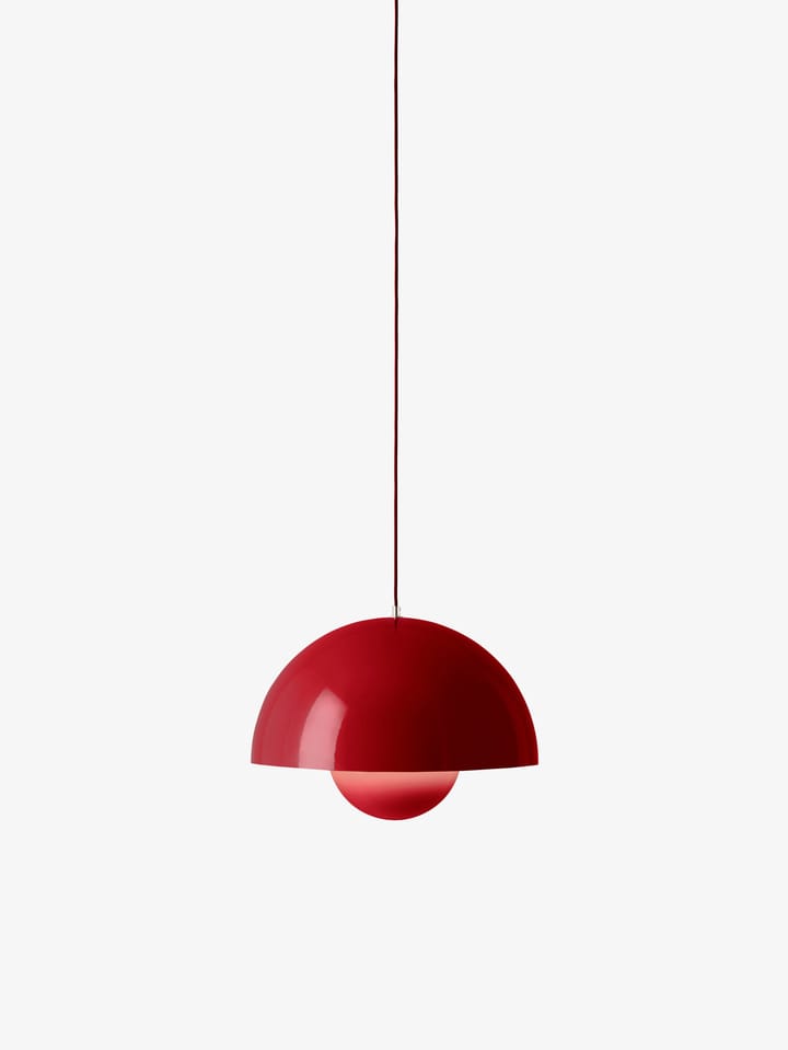 FlowerPot pendant big VP2 - Vermilion red - &Tradition