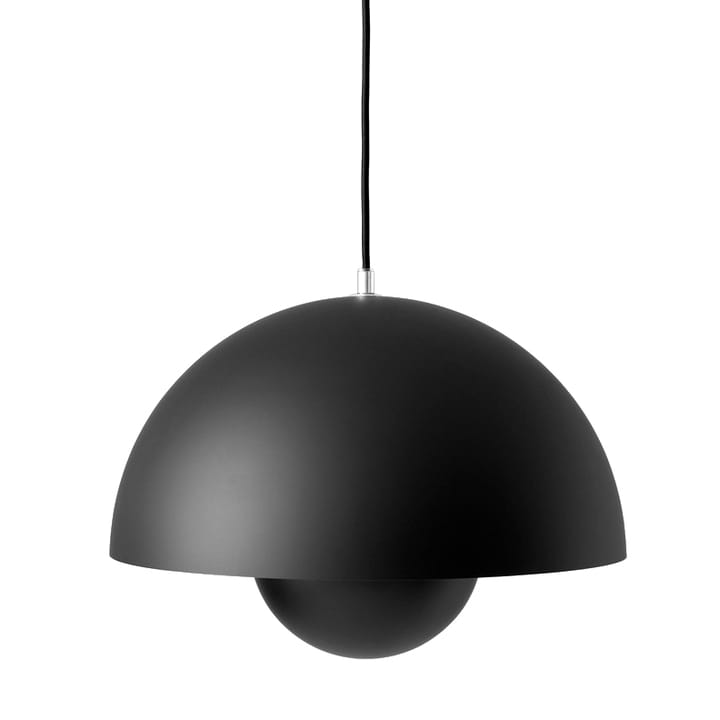 Flowerpot pendant lamp VP7 - matte black - &Tradition