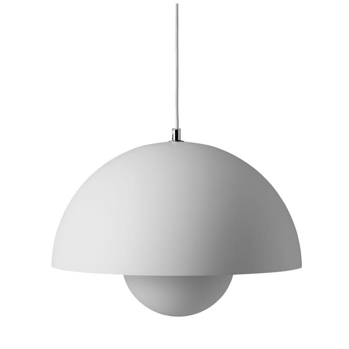 Flowerpot pendant lamp VP7 - matte light grey - &Tradition