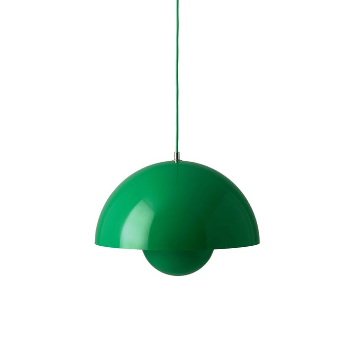 Flowerpot pendant lamp VP7 - Signal green - &Tradition
