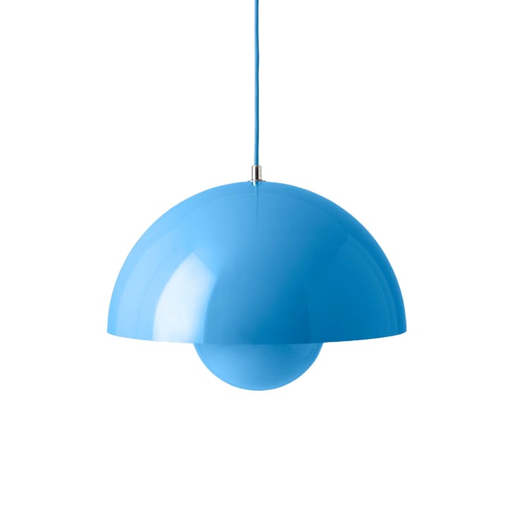 Flowerpot pendant lamp VP7 - Swim blue - &Tradition