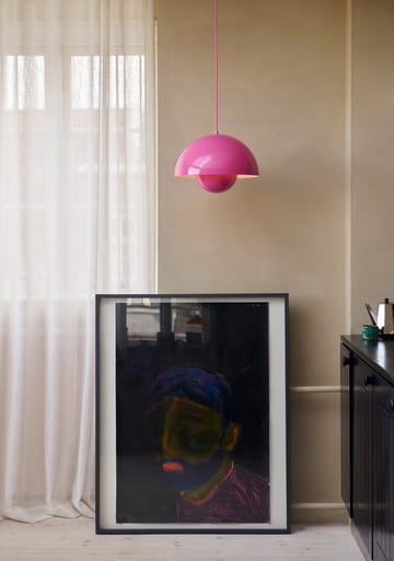 Flowerpot pendant lamp VP7 - Tangy pink - &Tradition