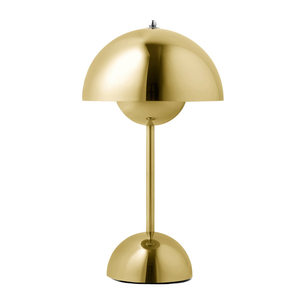 &Tradition Flowerpot portable table lamp VP9 Brass | Scandinavian Design | Desk & table lamps | Beige