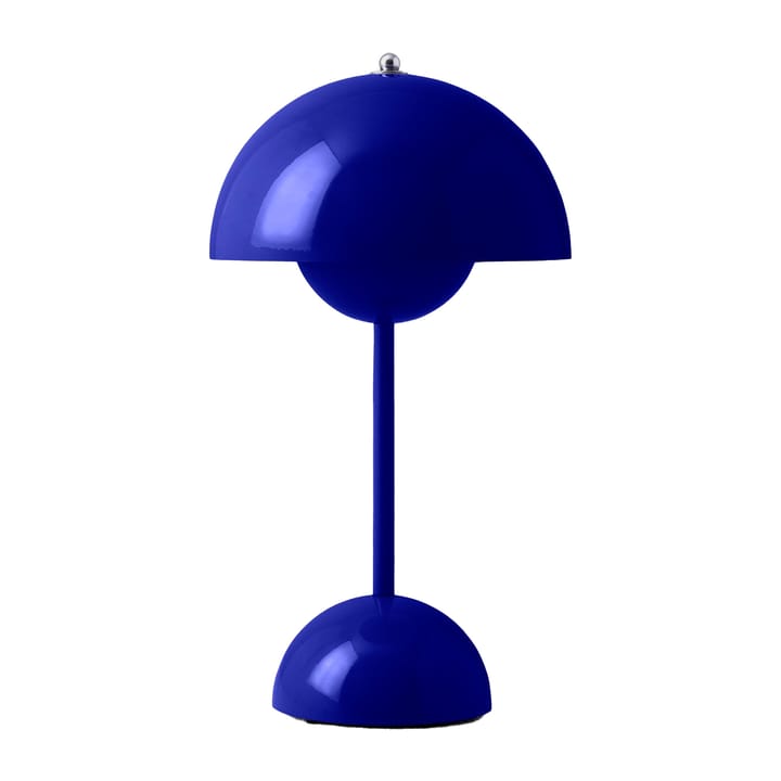 Flowerpot portable table lamp VP9 - Cobalt blue - &Tradition