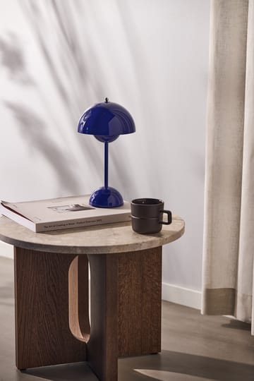 Flowerpot portable table lamp VP9 - Cobalt blue - &Tradition