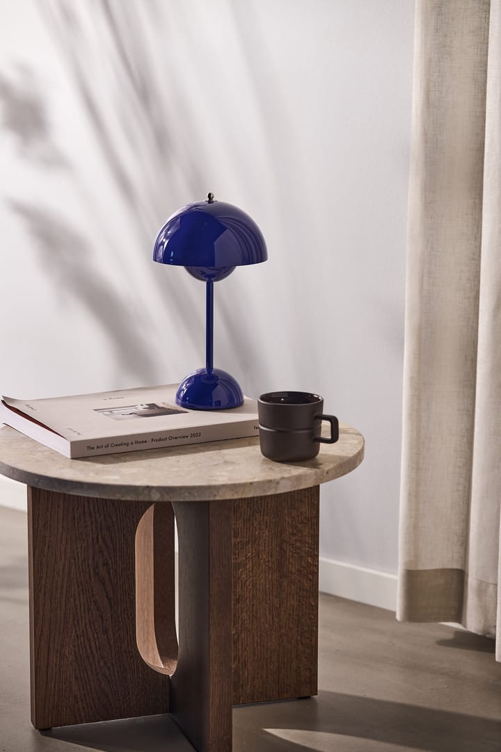 Flowerpot portable table lamp VP9 - Cobalt blue - &Tradition