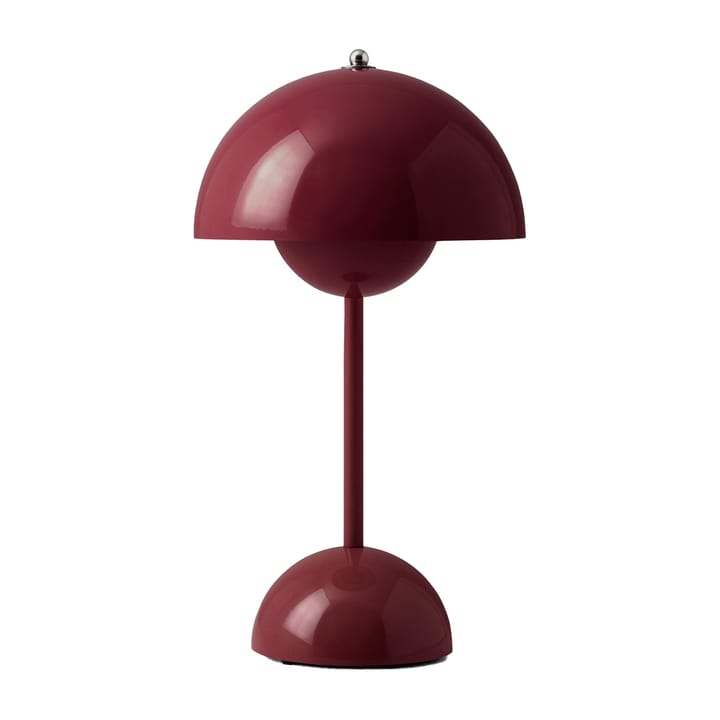 Flowerpot portable table lamp VP9 - Dark plum - &Tradition