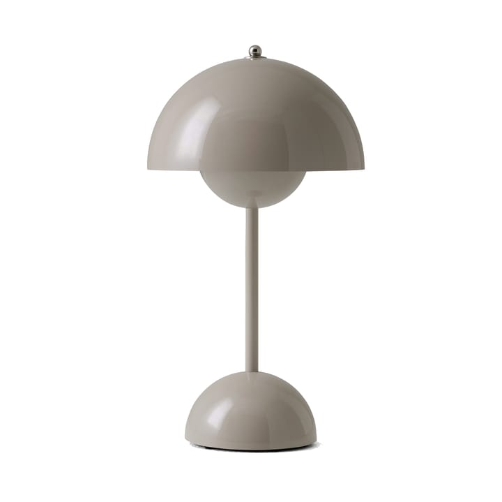 Flowerpot portable table lamp VP9 - grey beige - &Tradition