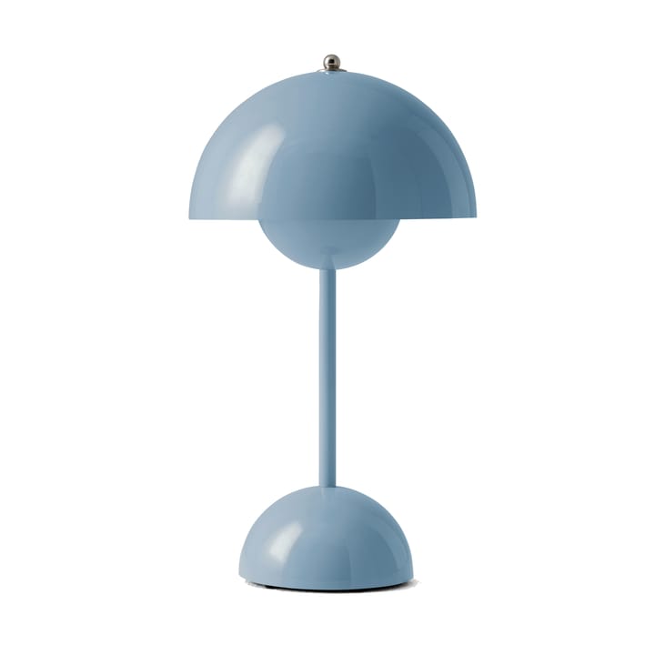 Flowerpot portable table lamp VP9 - light blue - &Tradition