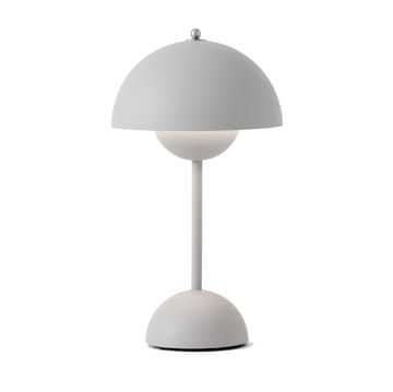 Flowerpot portable table lamp VP9 - matte light grey - &Tradition