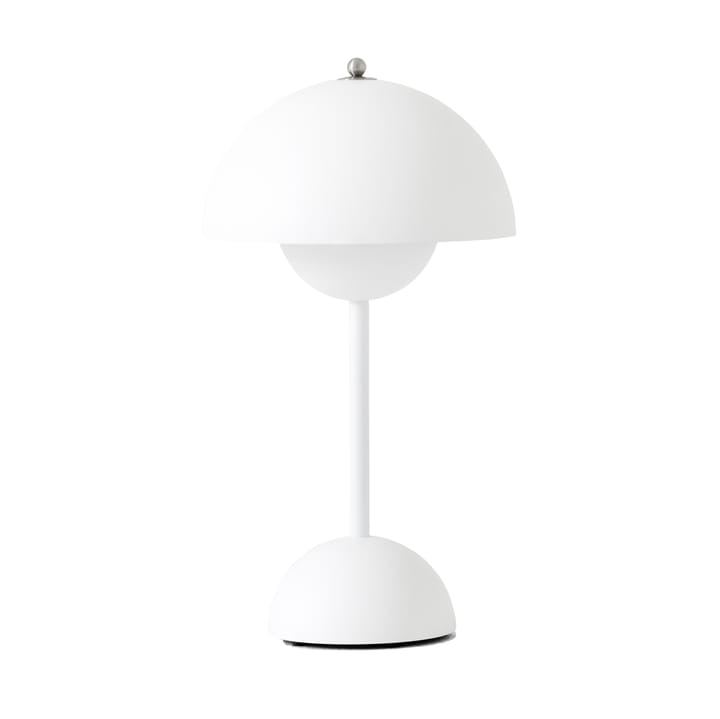 Flowerpot portable table lamp VP9 - matte white - &Tradition