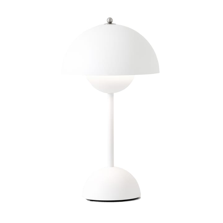 Flowerpot portable table lamp VP9 - matte white - &Tradition