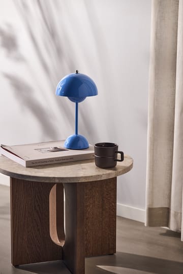 Flowerpot portable table lamp VP9 - Swim blue - &Tradition